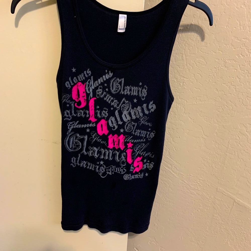 Chick’s Glamisss Sand Dunes Wife Beater Tank American Apparel 😝🤩😎😍